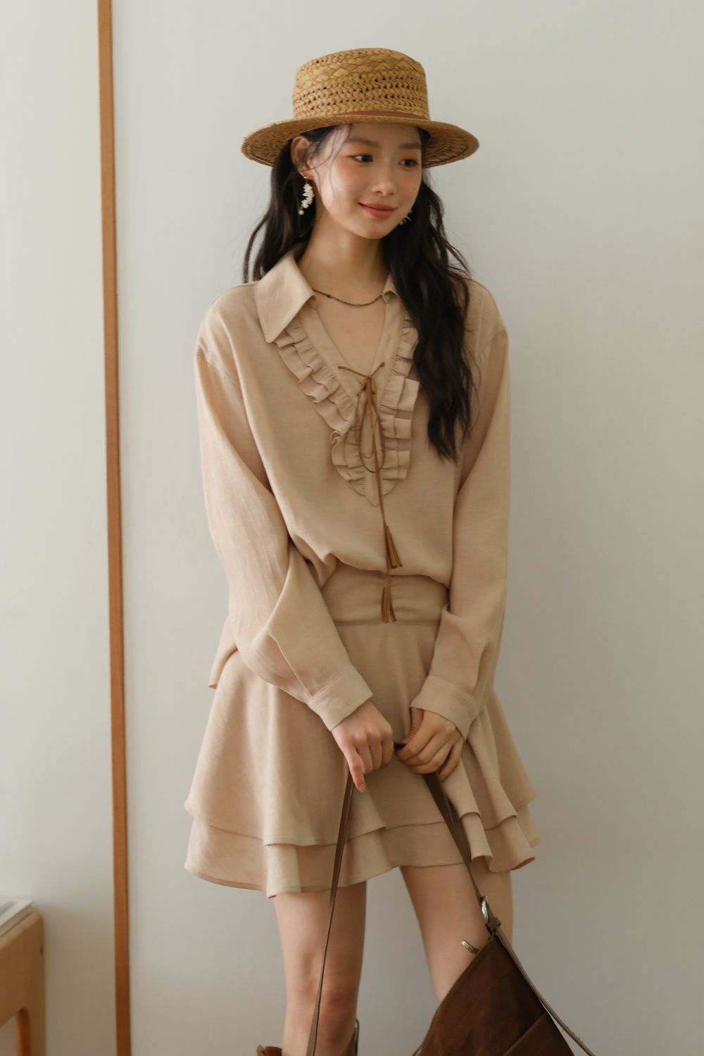 Blouse and Skirt Set
