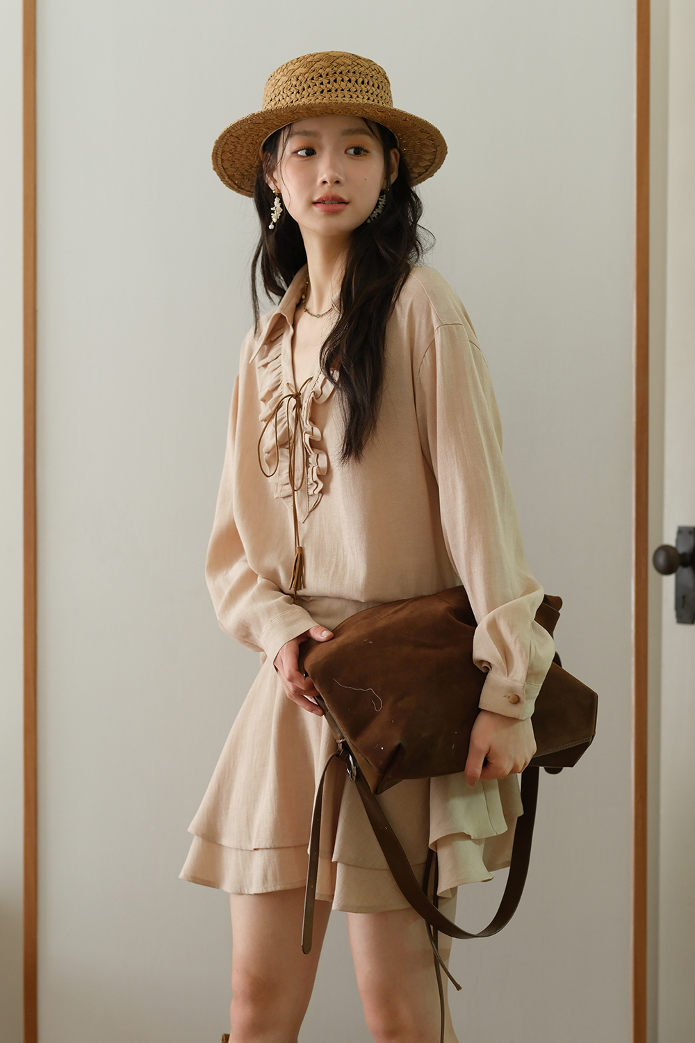 Blouse and Skirt Set