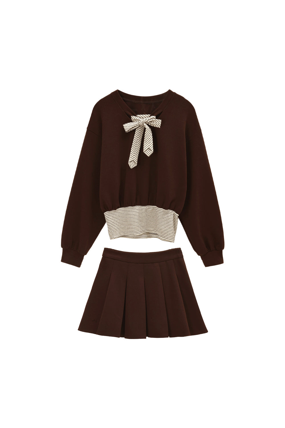Top and Skirt Set
