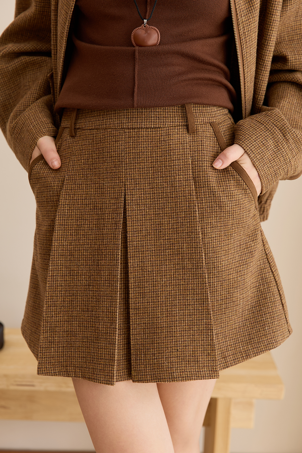 Coat and Skirt Set