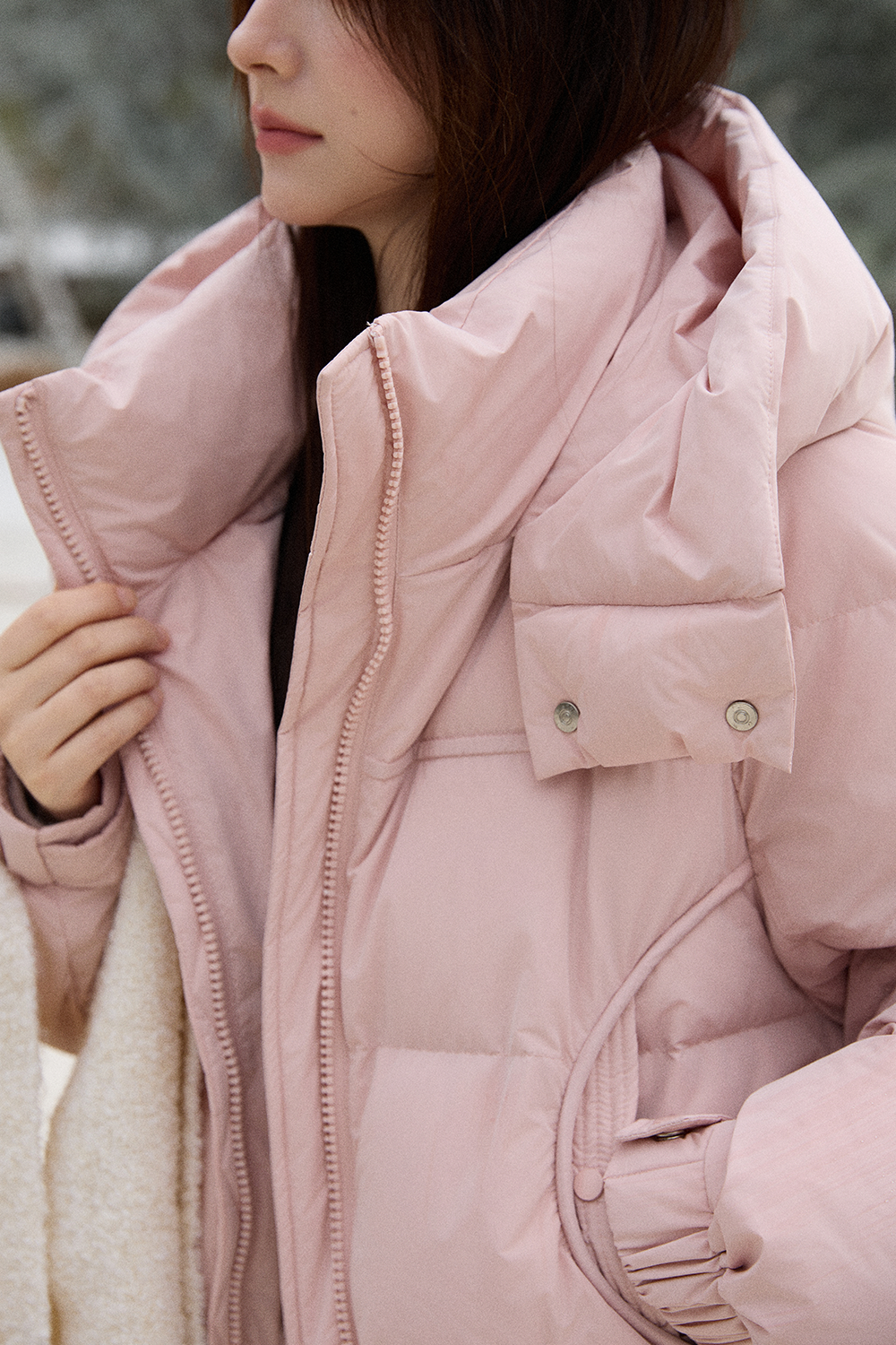 Puffer Jacket Coat for Women