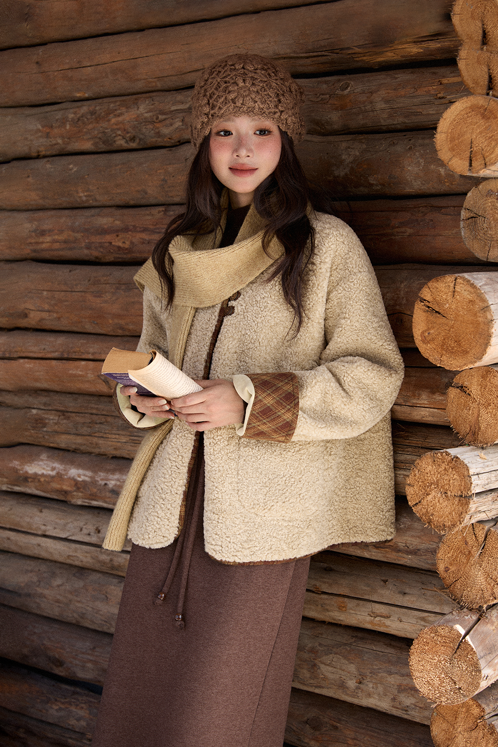 Coat and Scarf Sold Separately