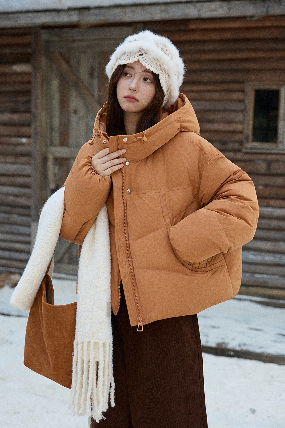 Puffer Jacket Coat for Women