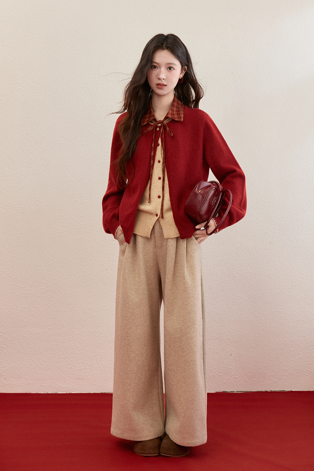 Knit Shirt+Collar for Women