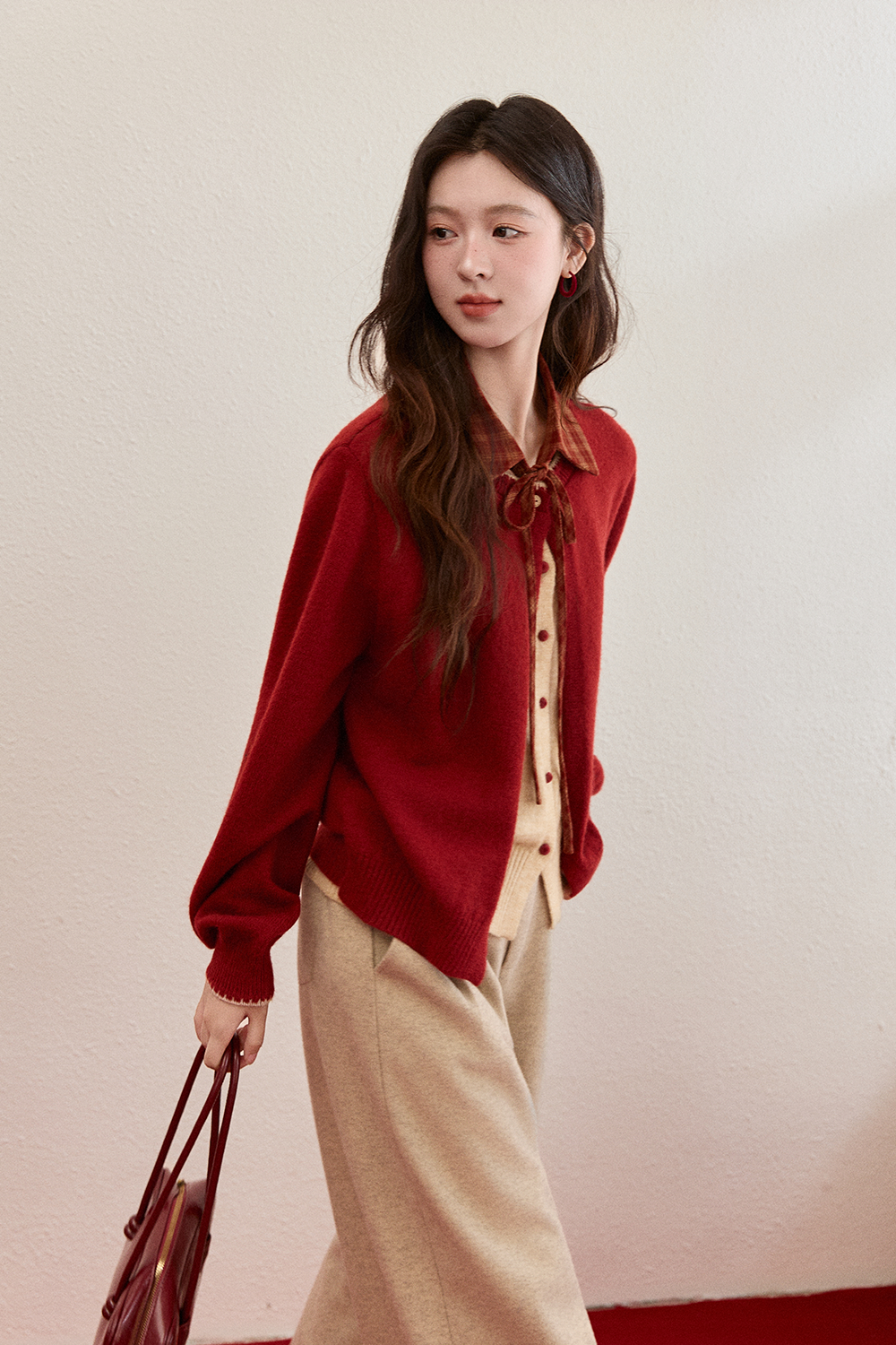 Knit Shirt+Collar for Women