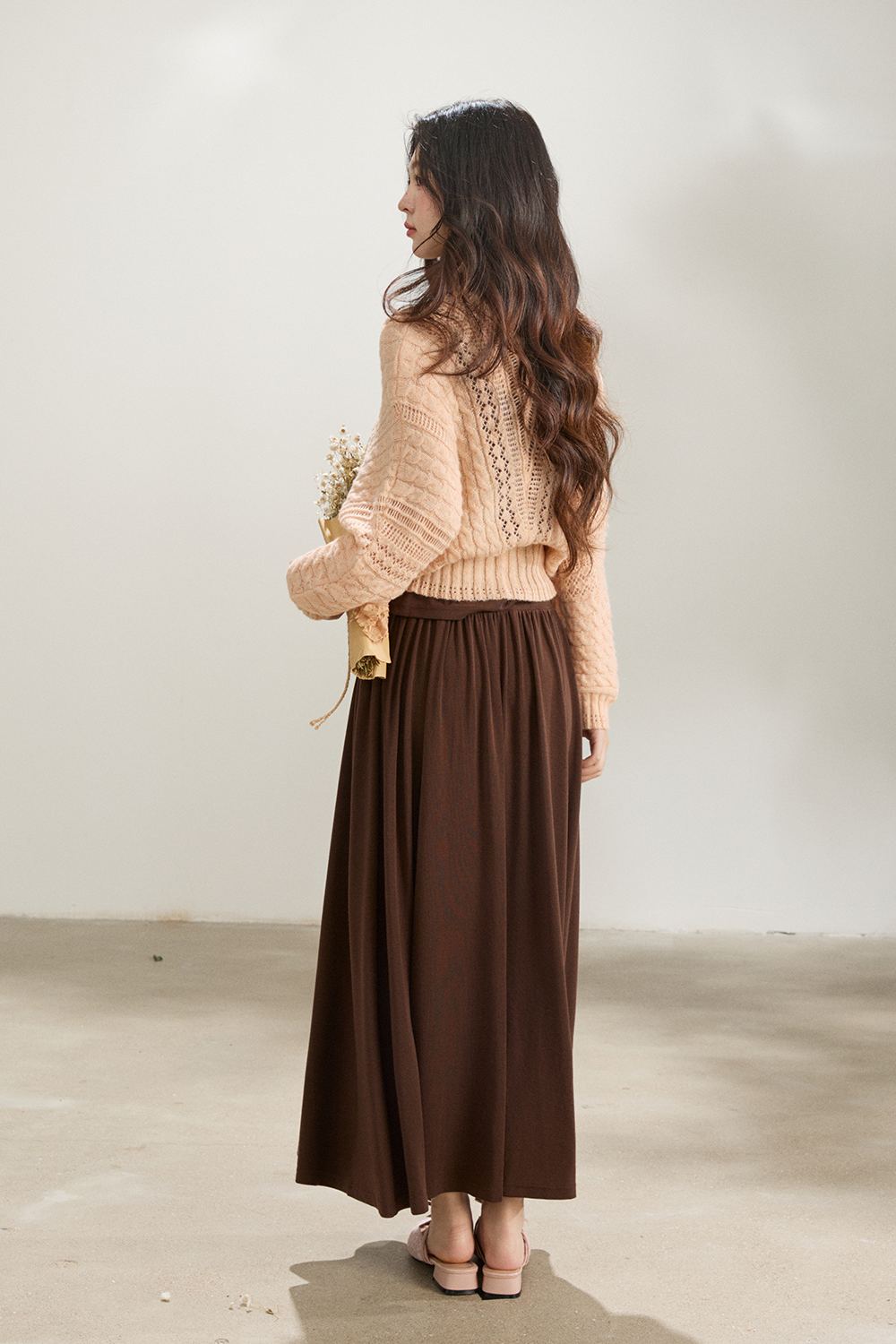 Knit Shirt and Skirt Set Sold Separately