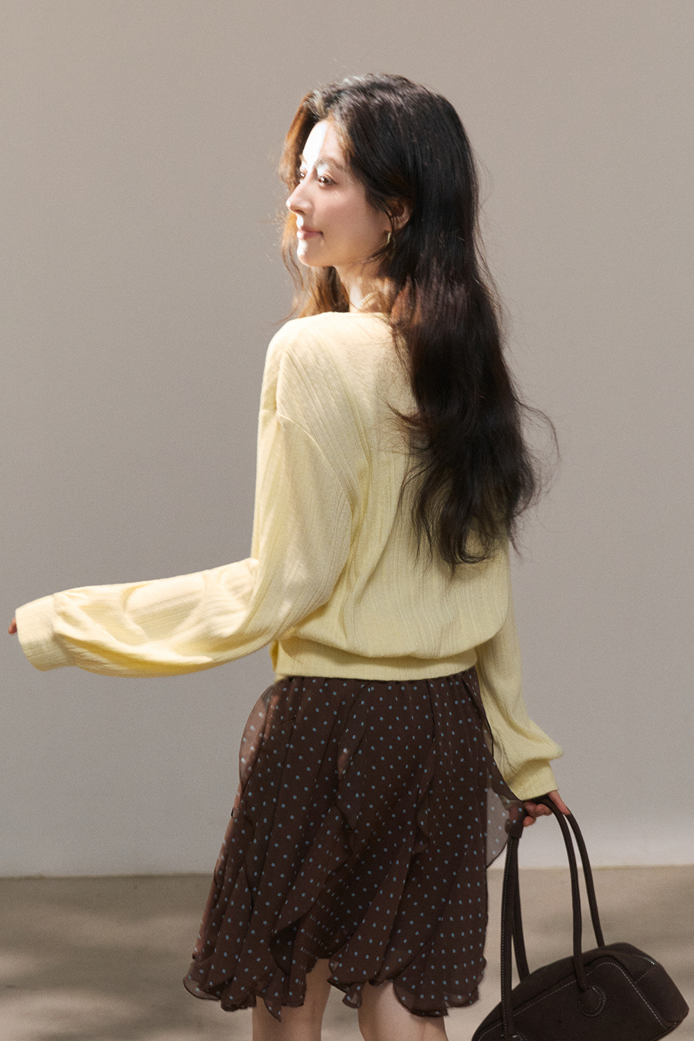 Knit Shirt+Camisole for Women