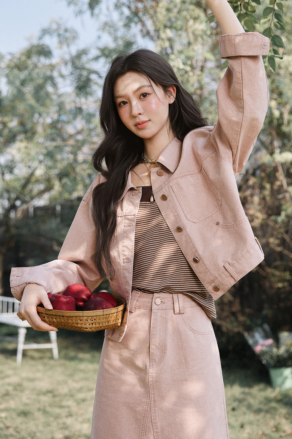 Camisole + Coat + Skirt Sold Separately