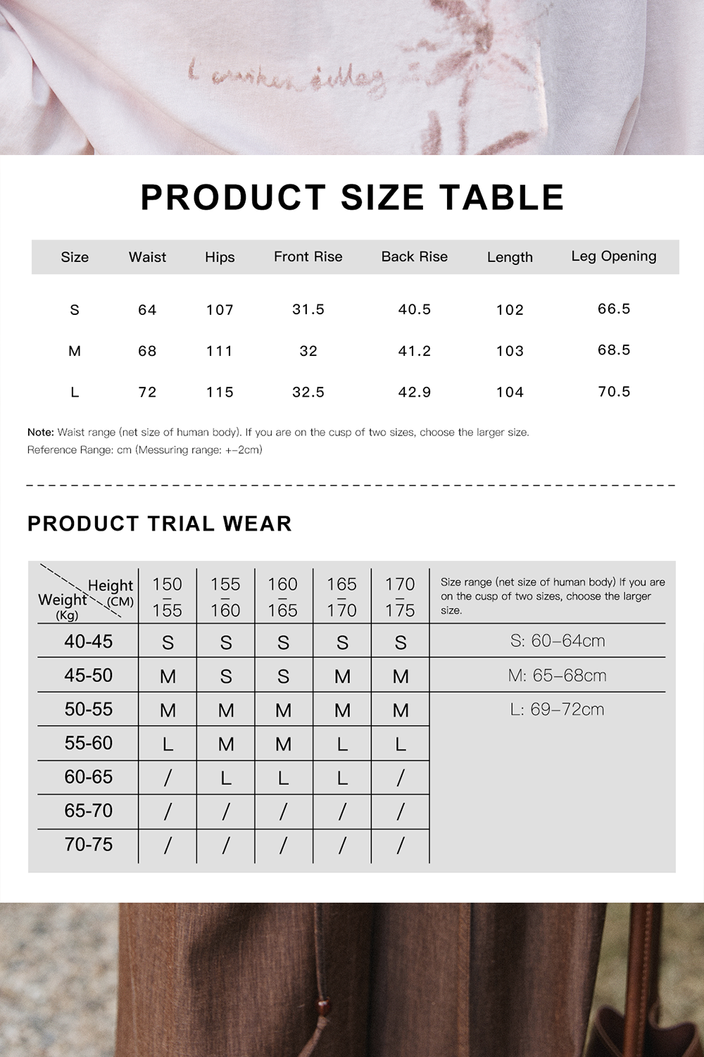 Pants+Belt for Women