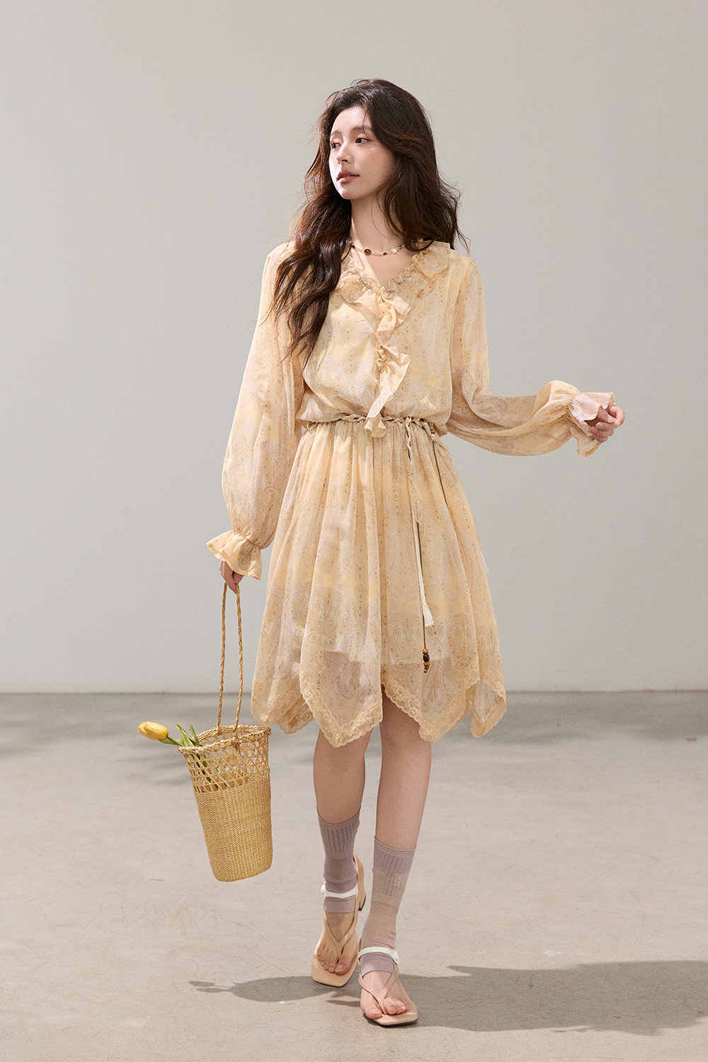 A-line Midi Dress for Women