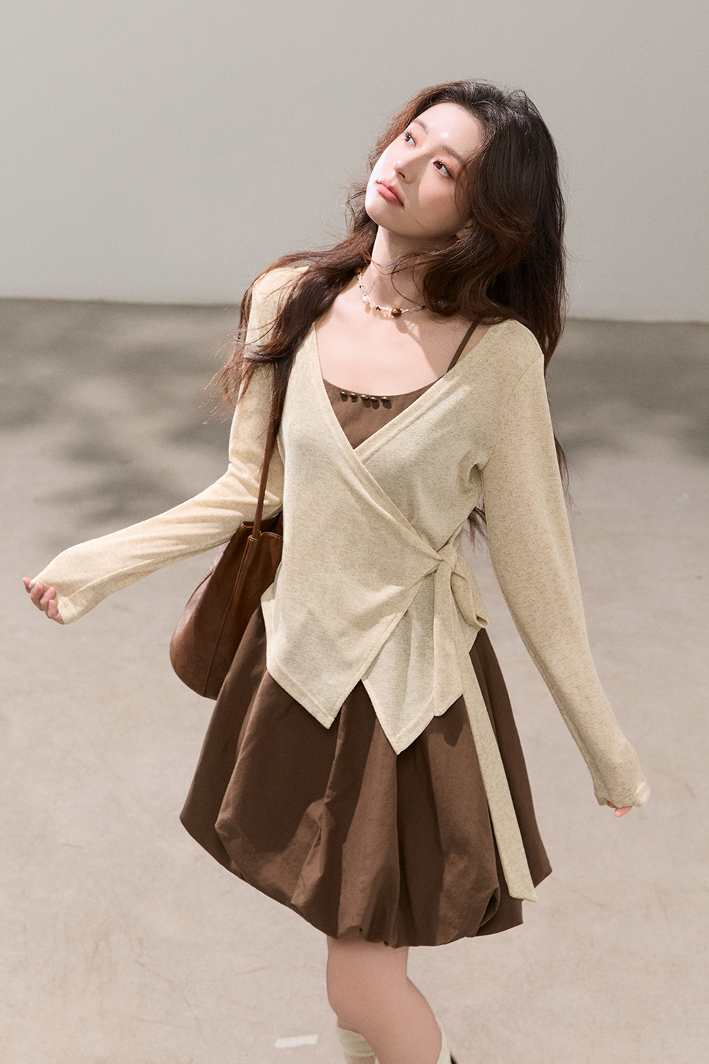 Dress and Cardigan Set