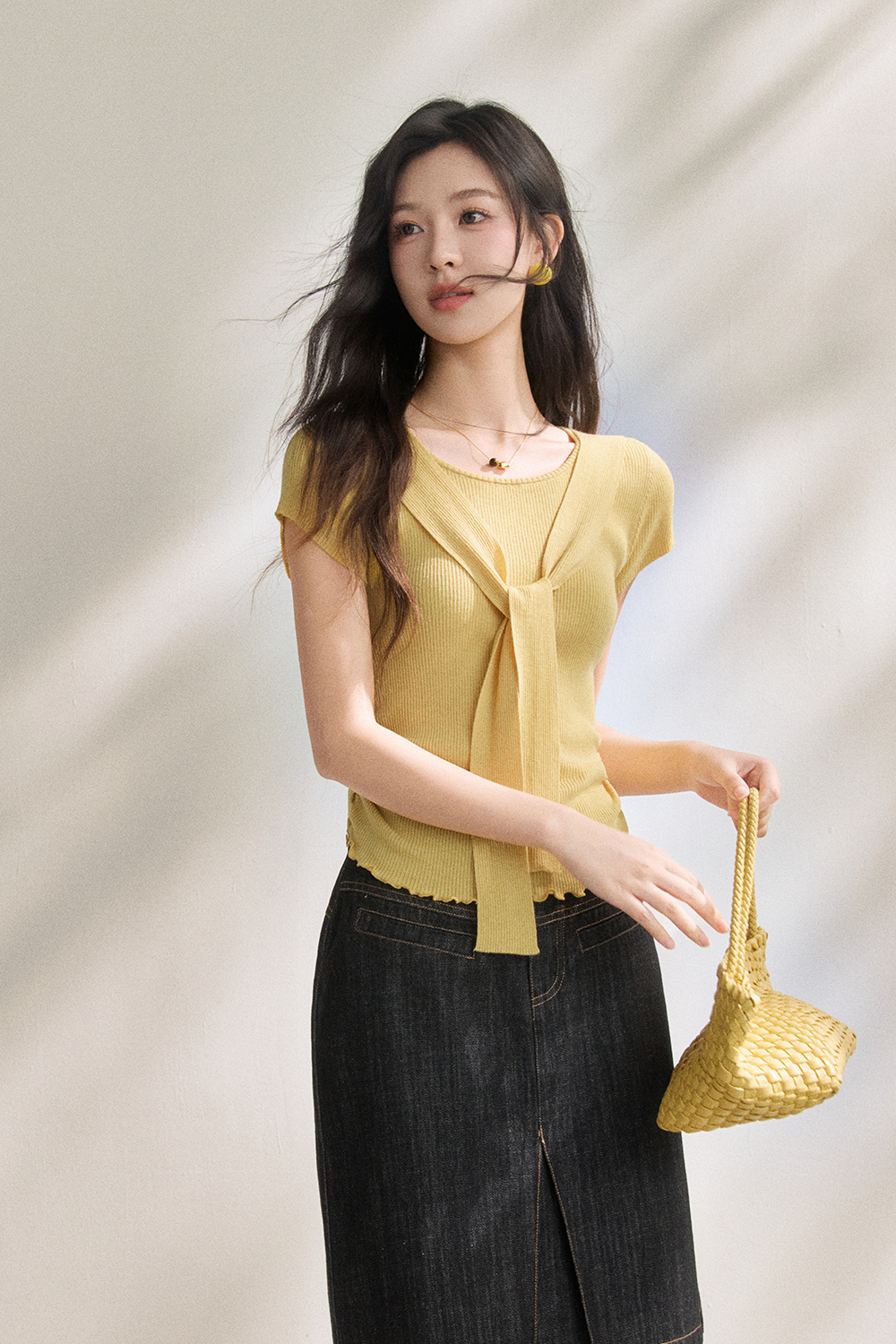 Knit T-shirt for Women