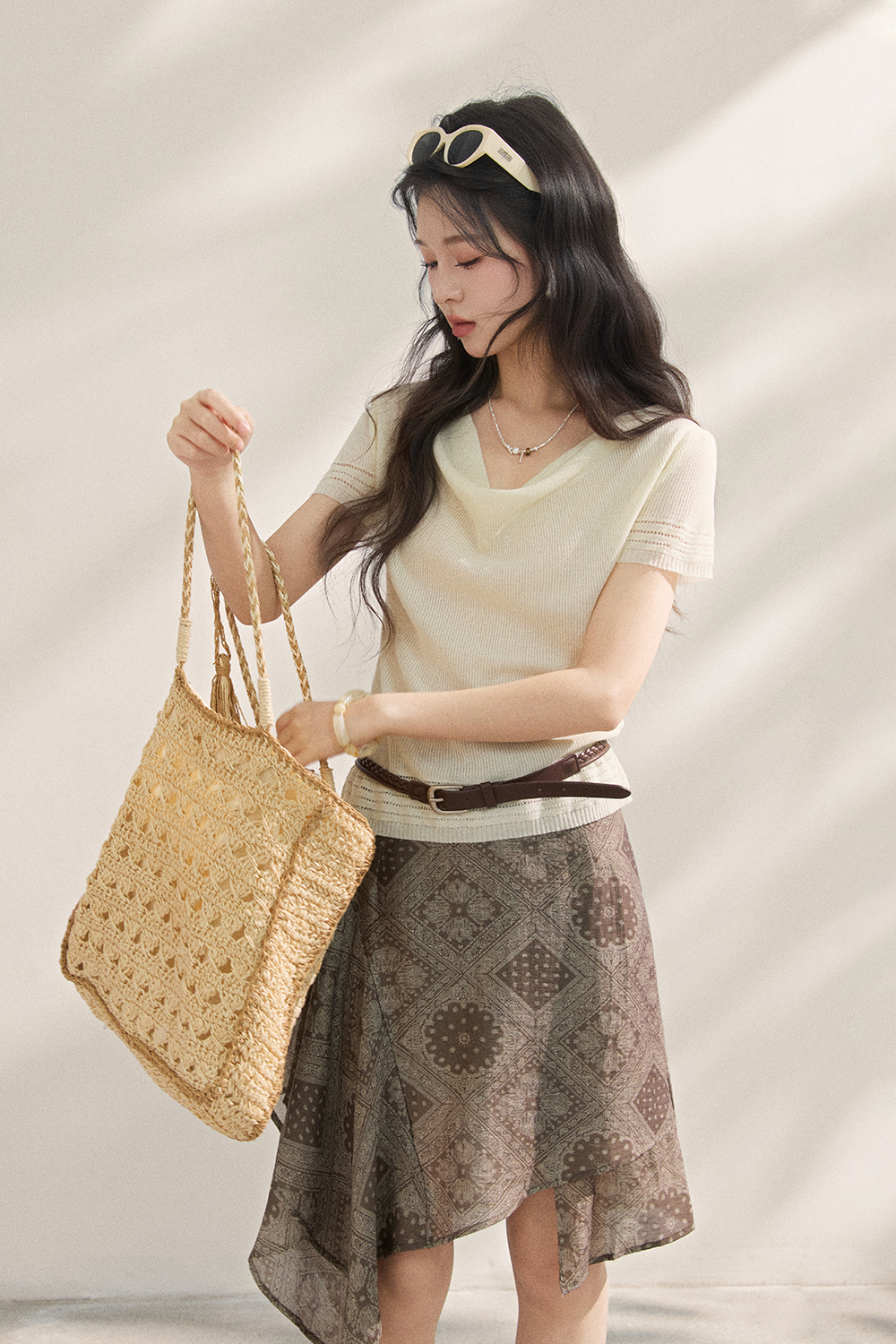 Knit T-shirt for Women