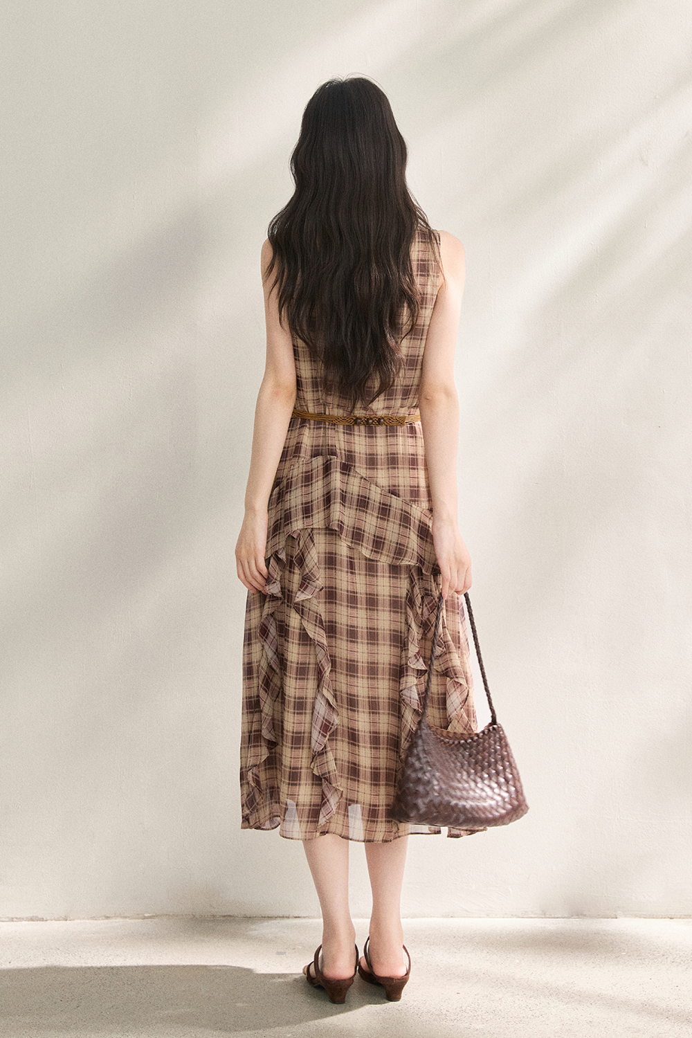 Maxi Dress+Belt for Women
