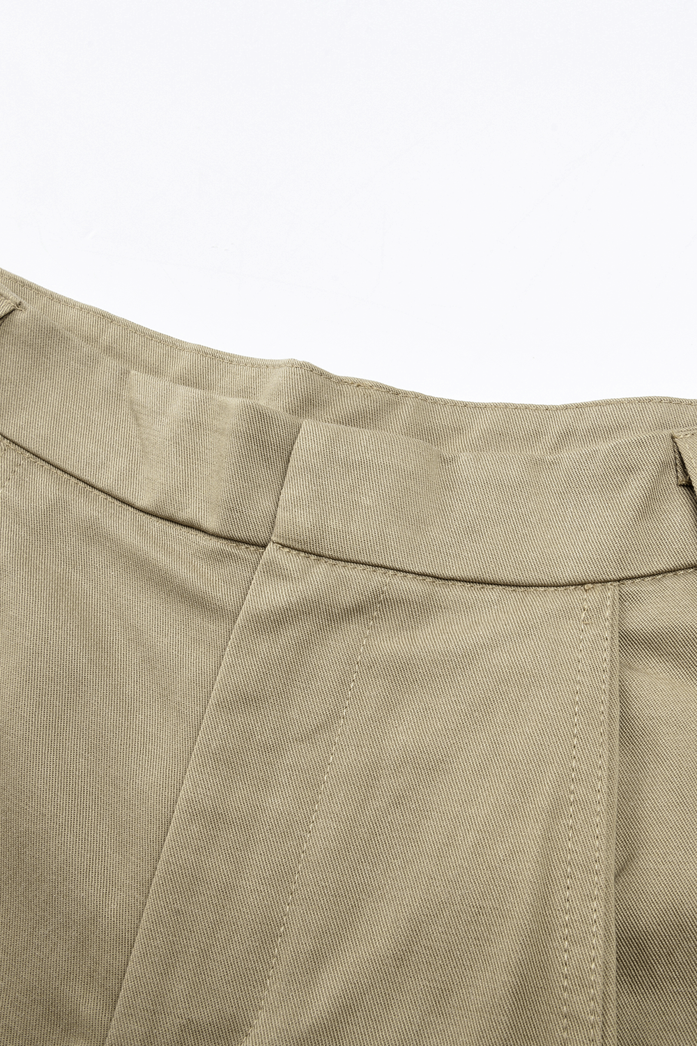 Wide-leg Pants+Belt for Women
