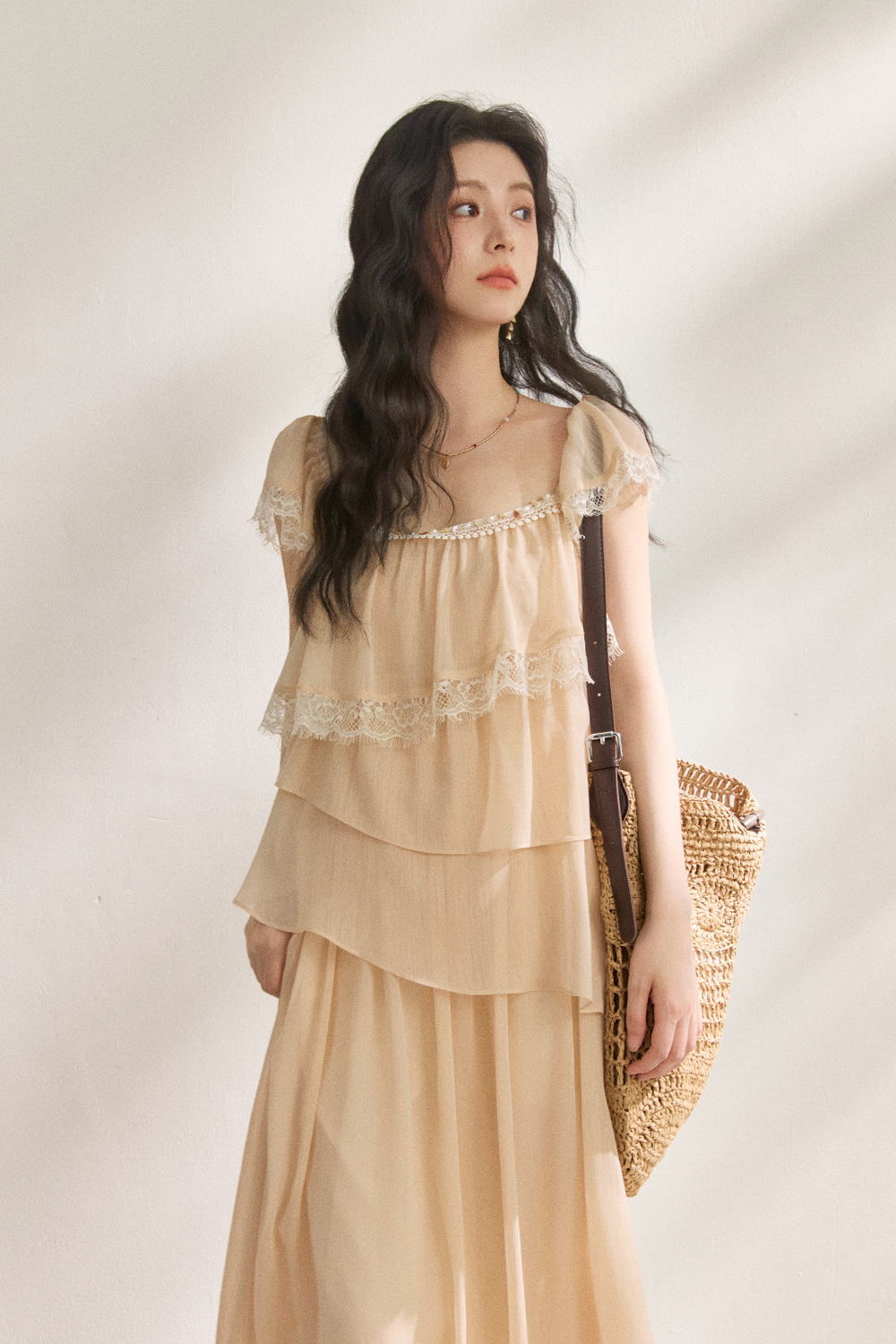 Blouse and Skirt Set