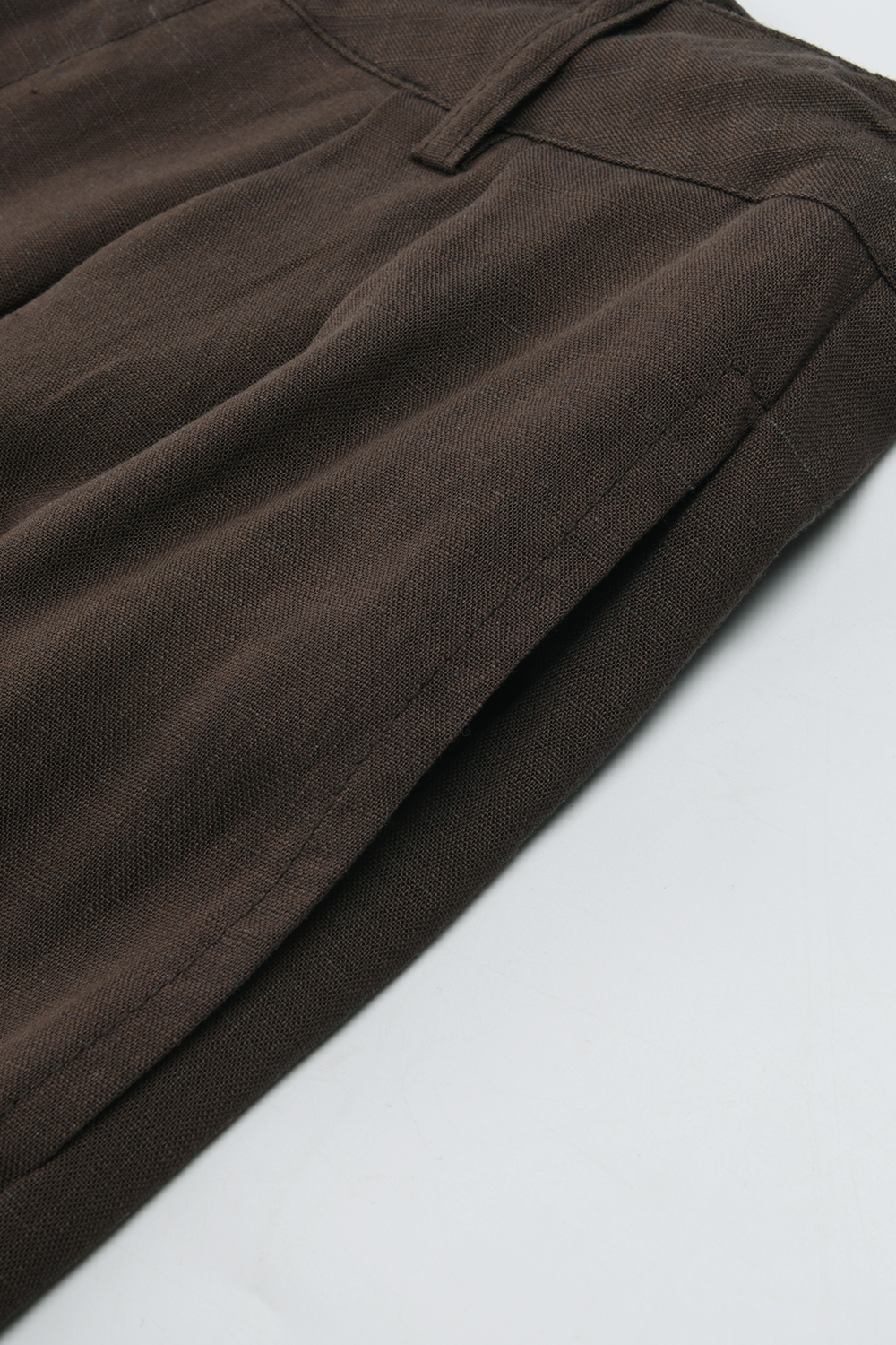 Wide-leg Pants+Belt for Women