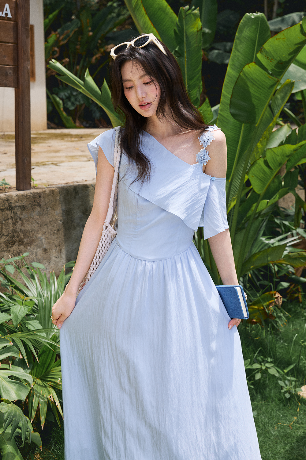 Maxi Dress+Shawl for Women