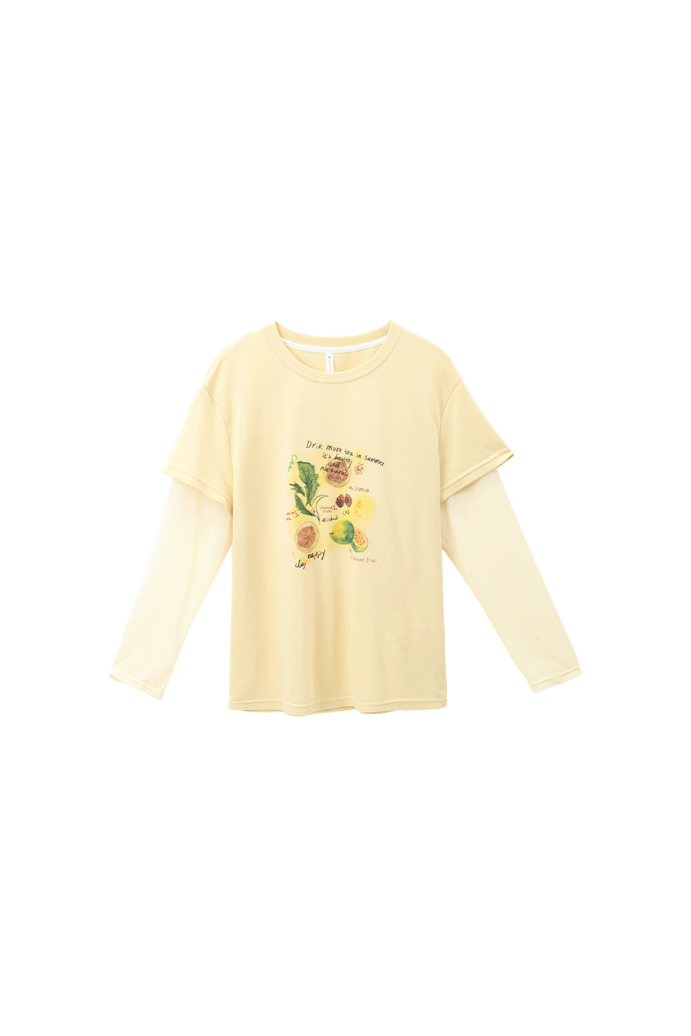 T-shirt+Sunscreen Sleeves for Women