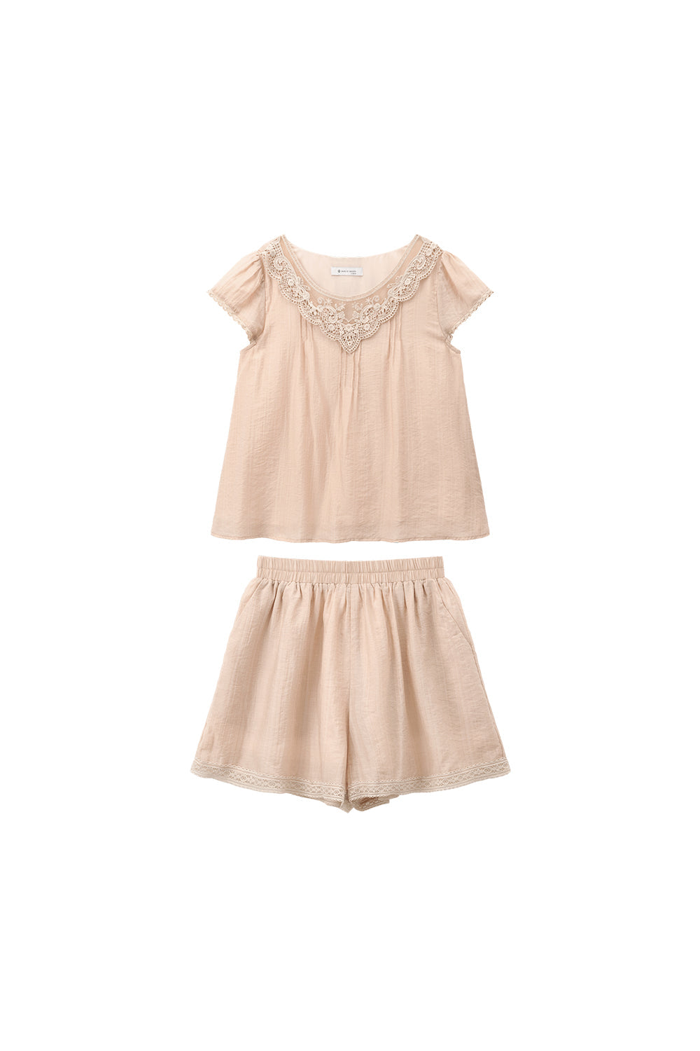 Blouse and Shorts Set