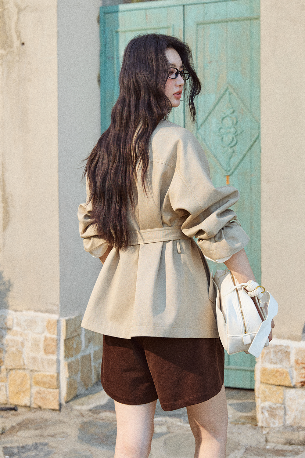 Coat+Belt for Women