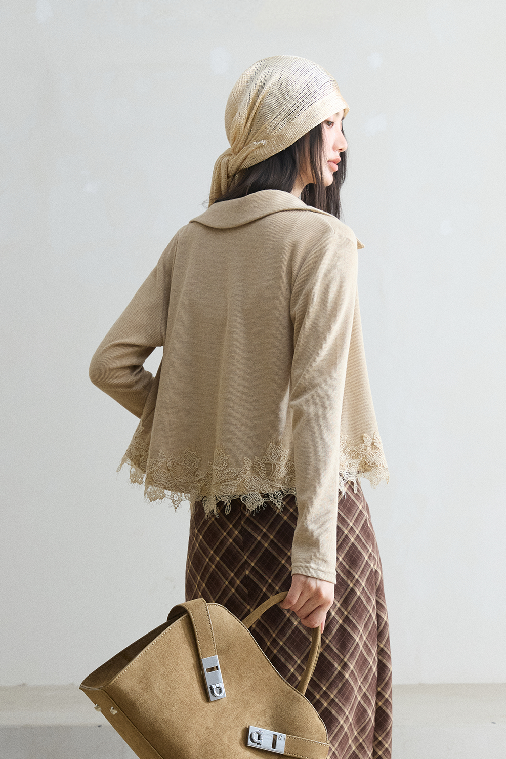 Knit Shirt+Camisole for Women