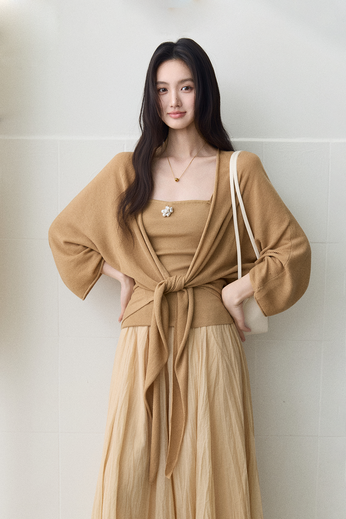 Cardigan + Camisole for Women