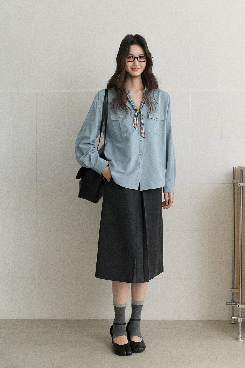 Shirts+Silk Scarf for Women