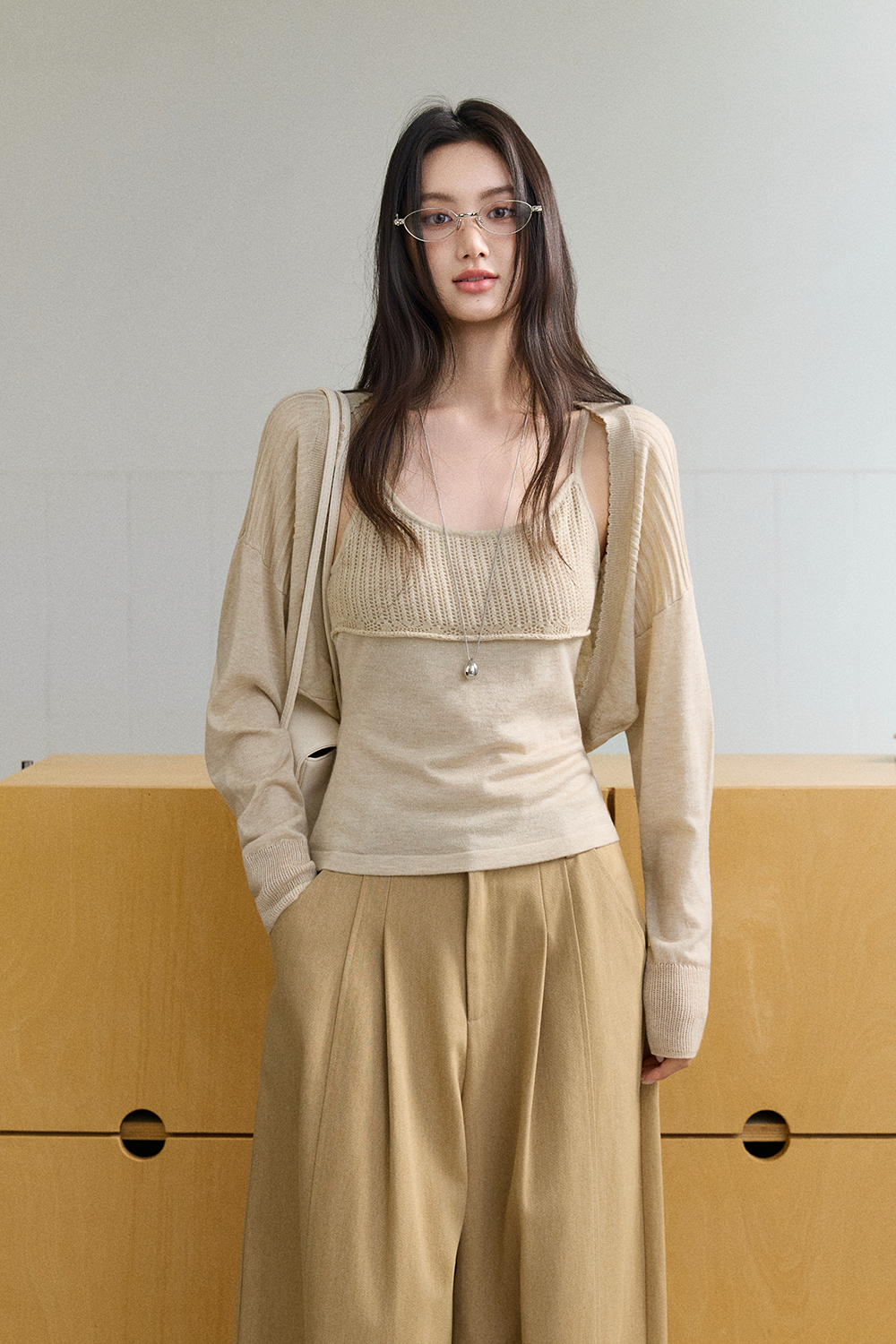 Cardigan + Camisole for Women