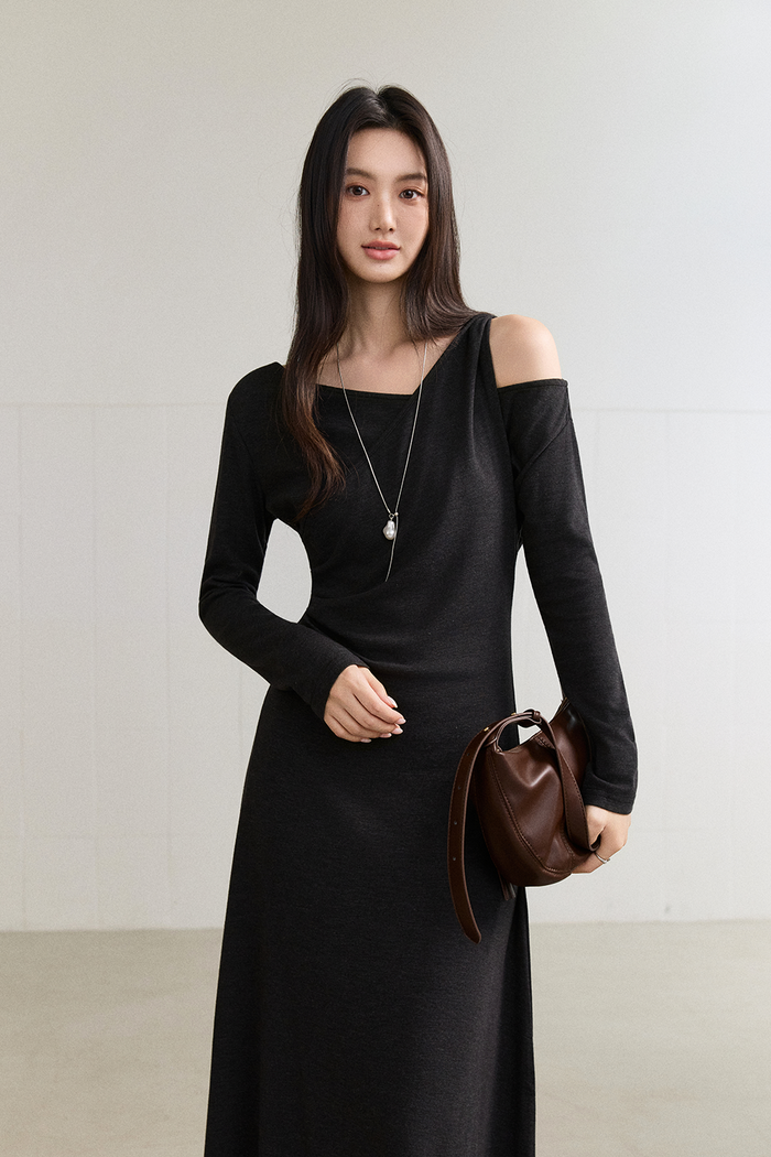 Maxi Dress+Necklace for Women