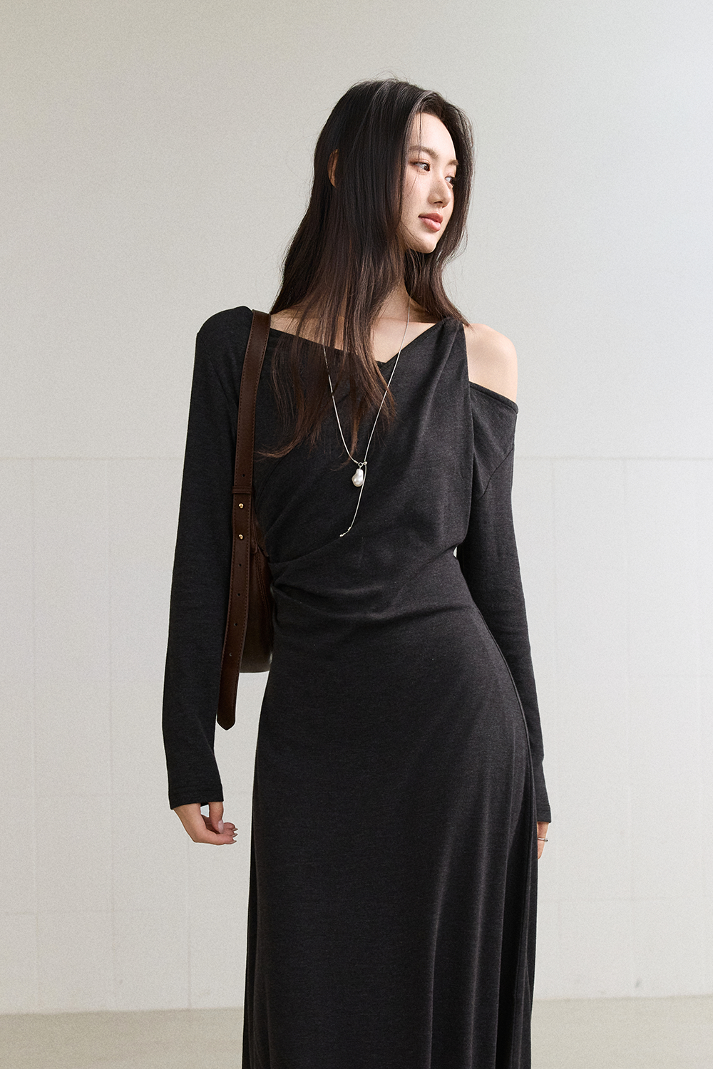 Maxi Dress+Necklace for Women