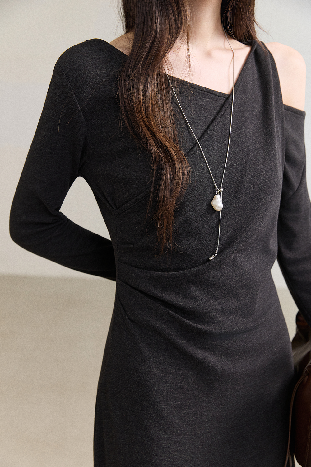 Maxi Dress+Necklace for Women