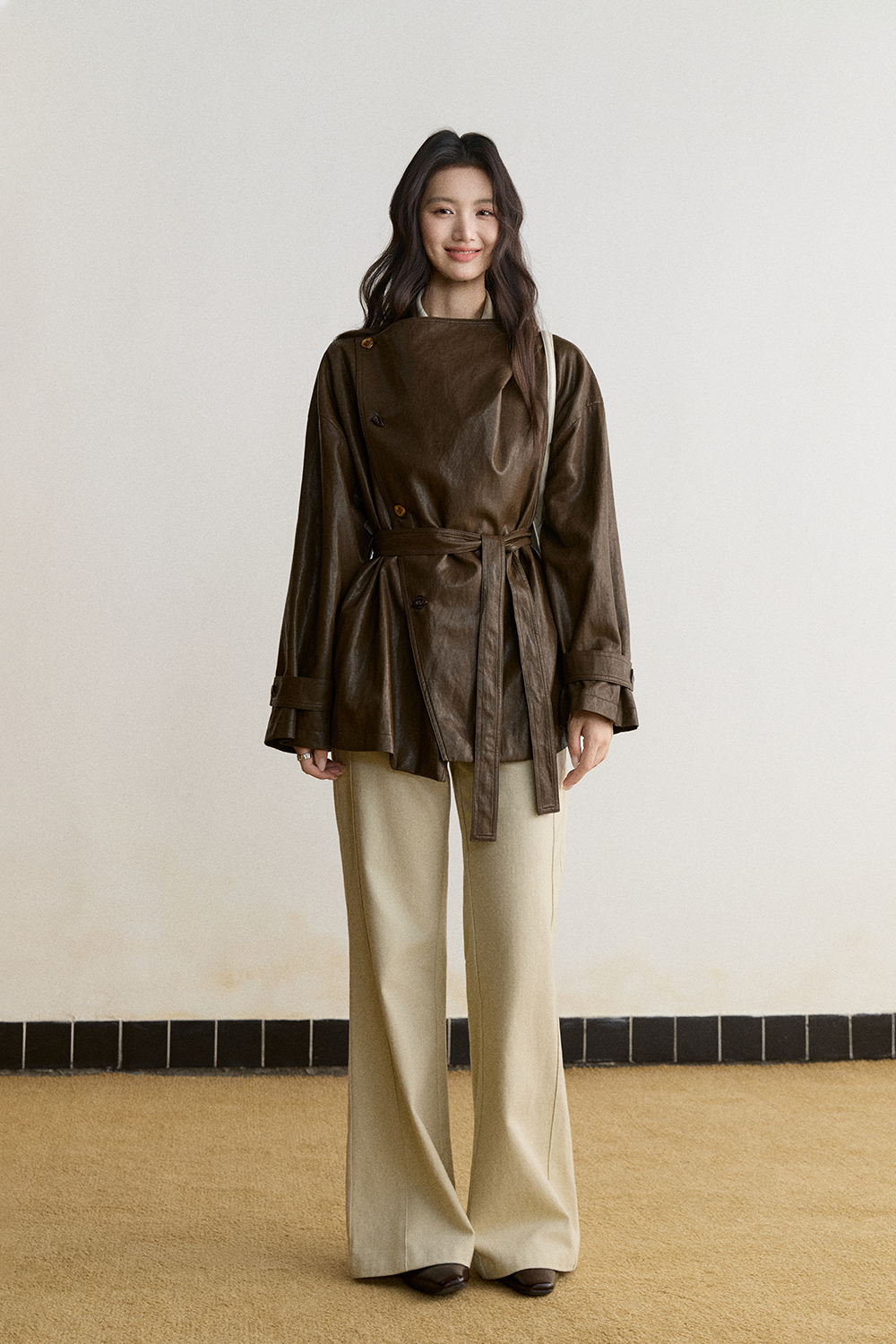 Trench Coat+Belt for Women