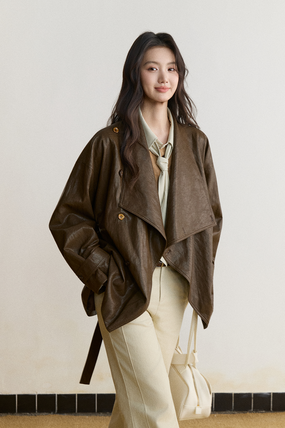 Trench Coat+Belt for Women
