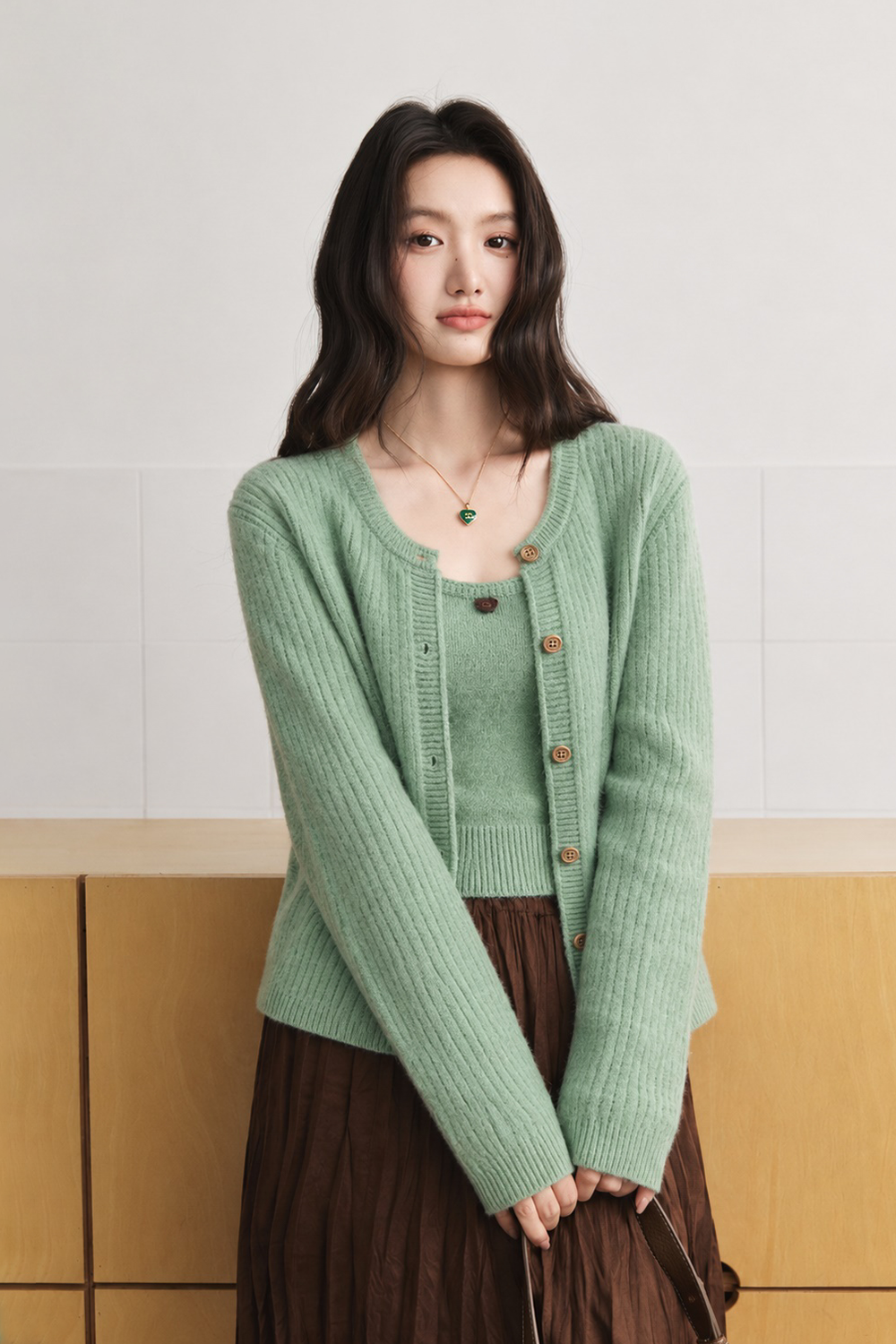 Cardigan + Camisole for Women