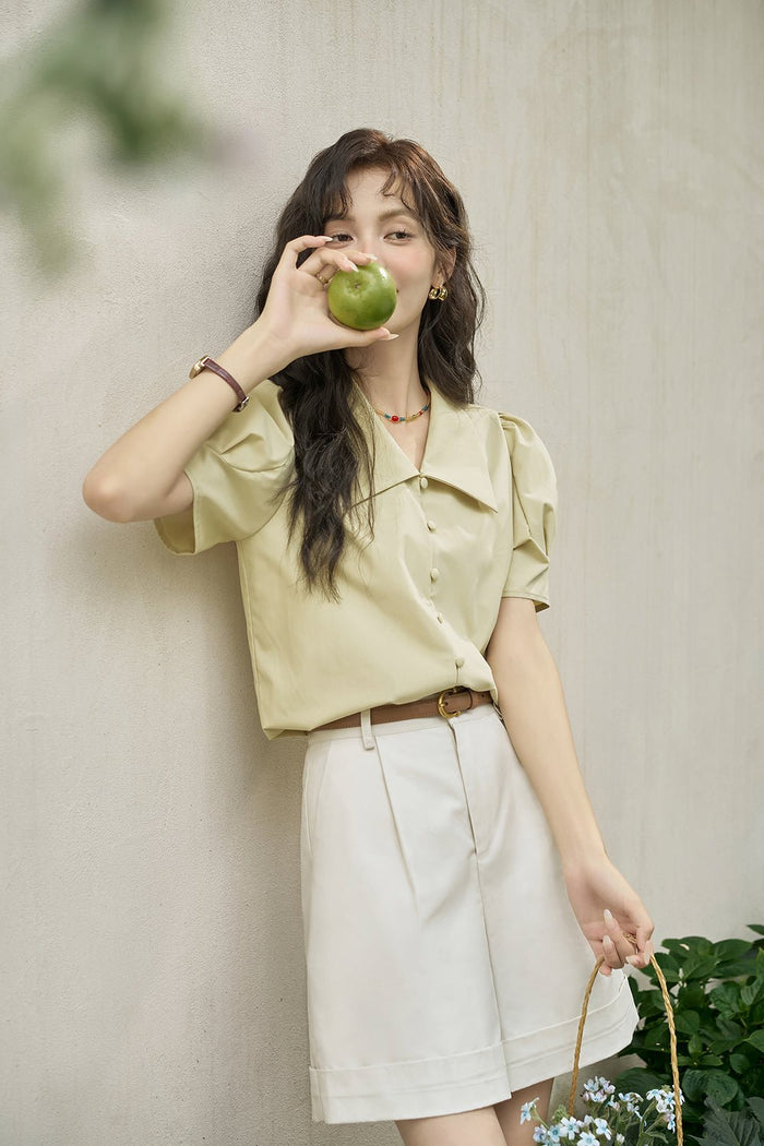 Women Solid Commuter Shirt