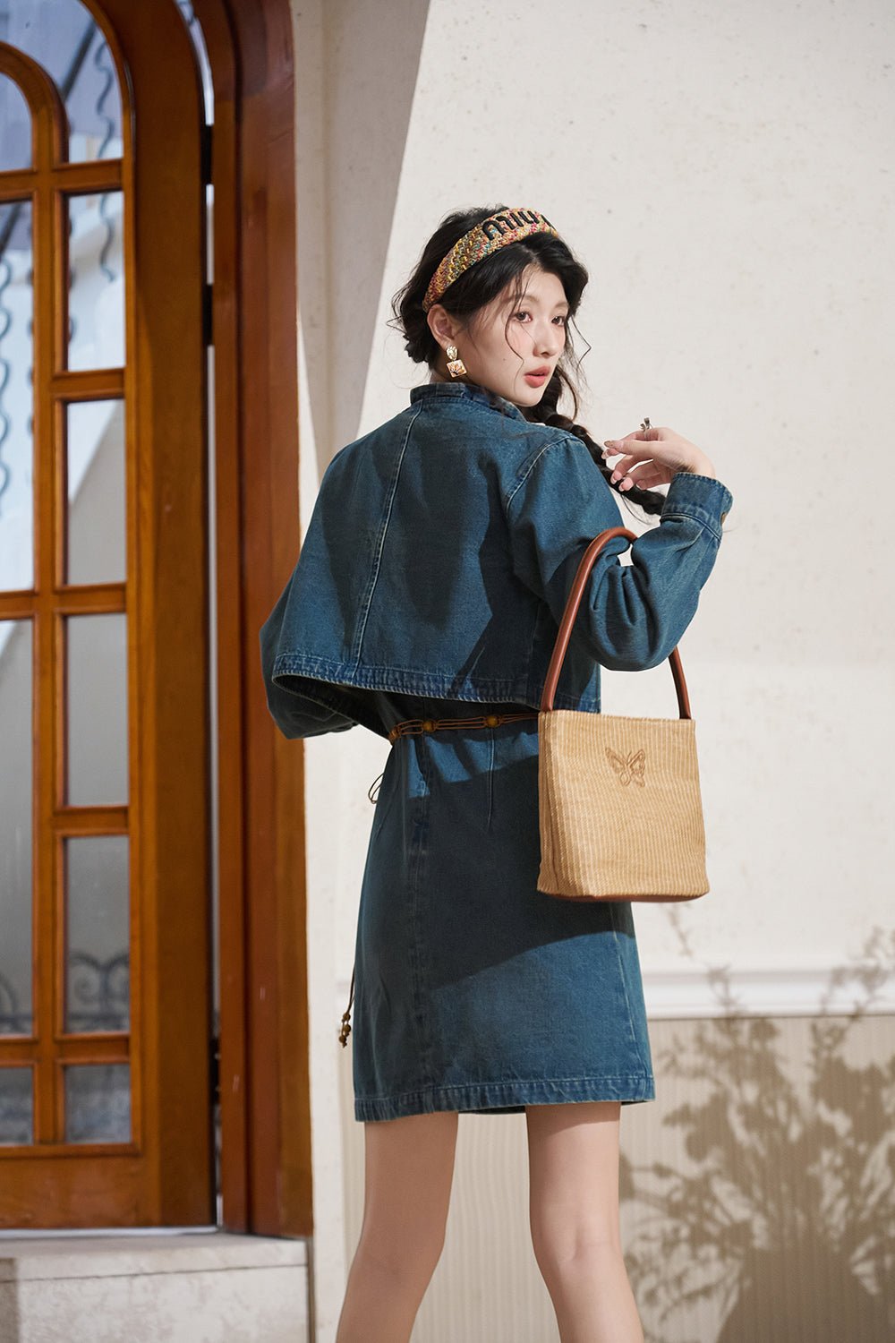Spaghetti Strap Dress and Coat Set Separately Sold