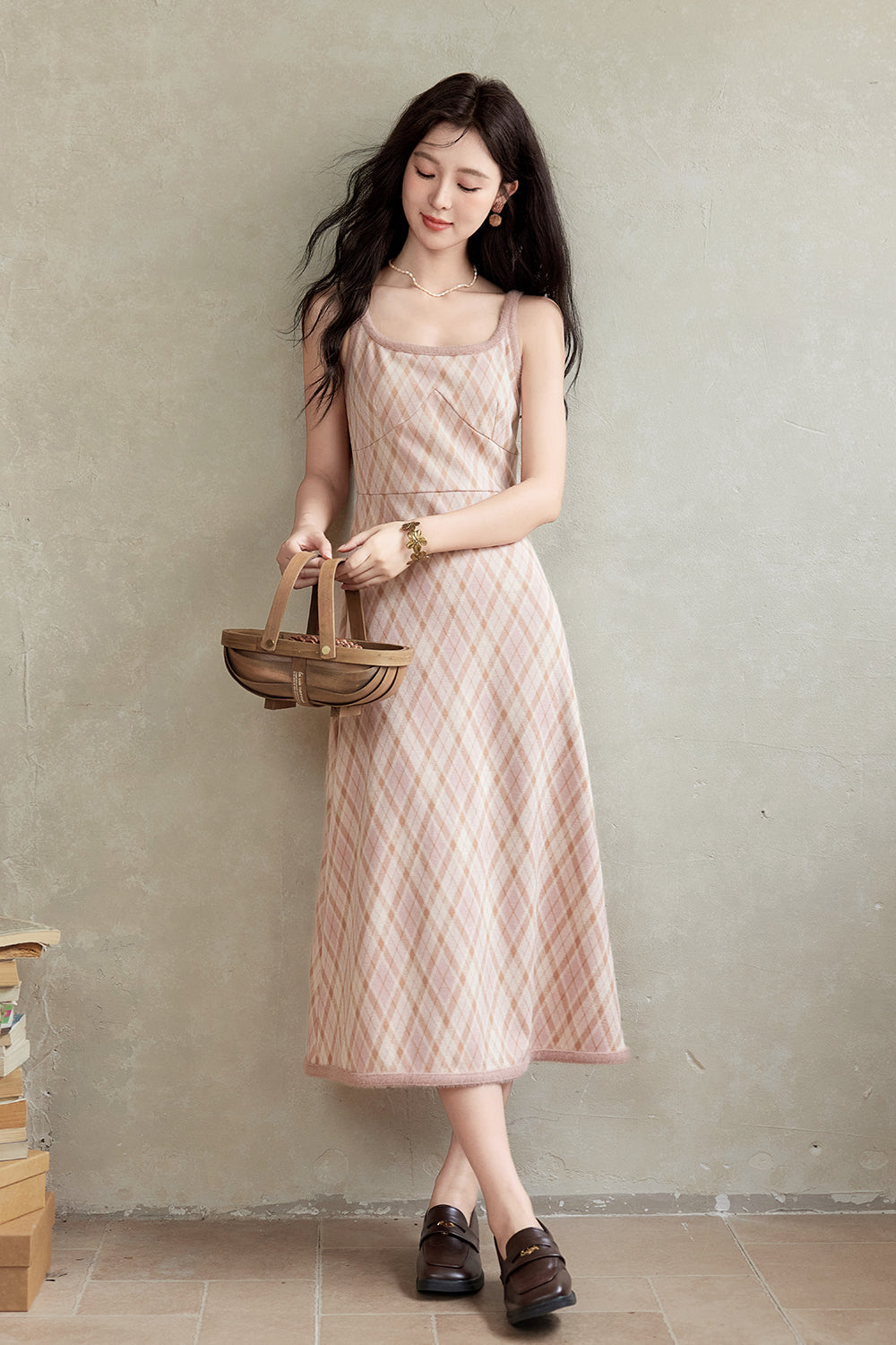 Spaghetti Strap Dress and Coat Set Separately Sold
