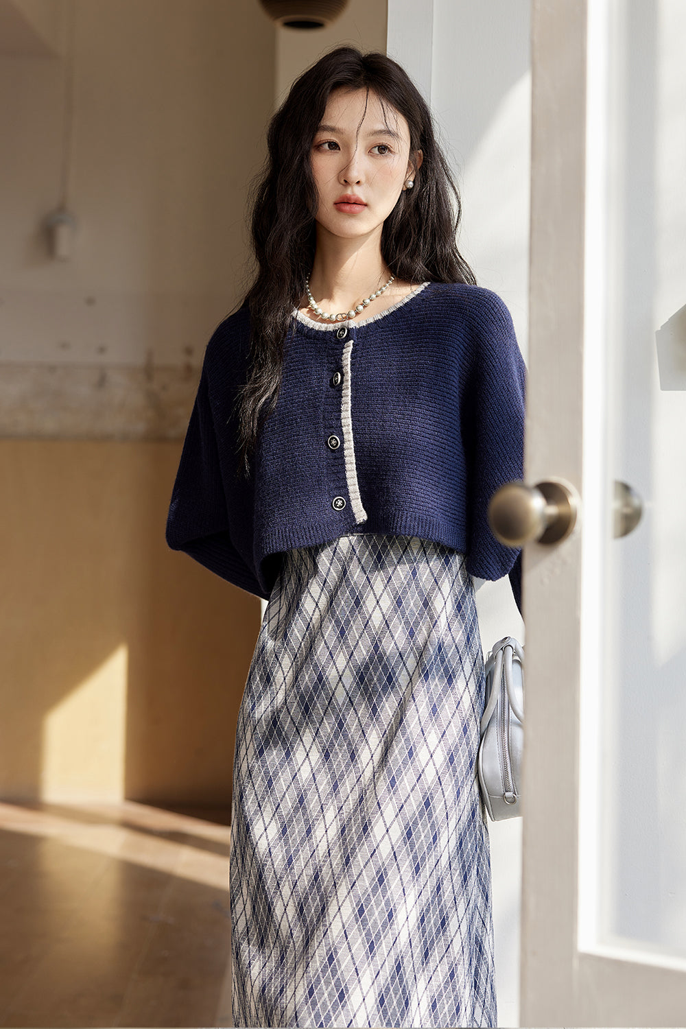 Spaghetti Strap Dress and Coat Set Separately Sold
