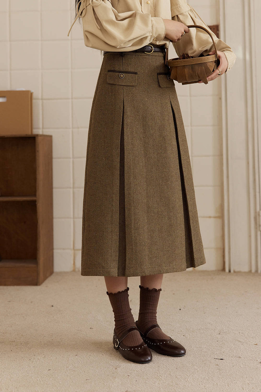 Vest and Skirt Set Separately Sold