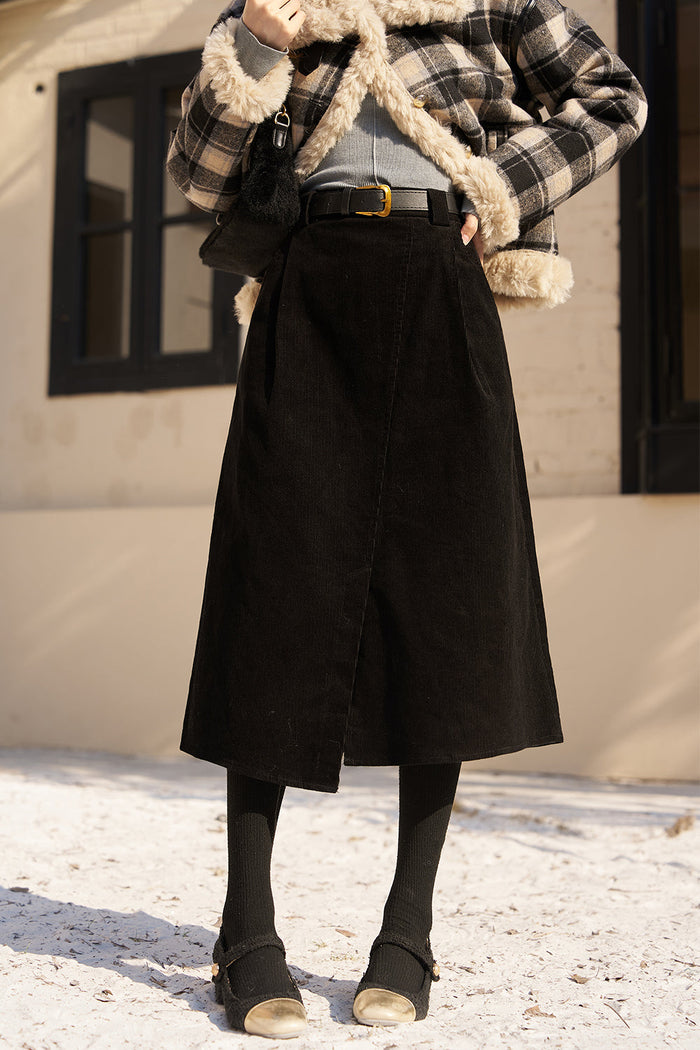 A Line Maxi Skirt for Women