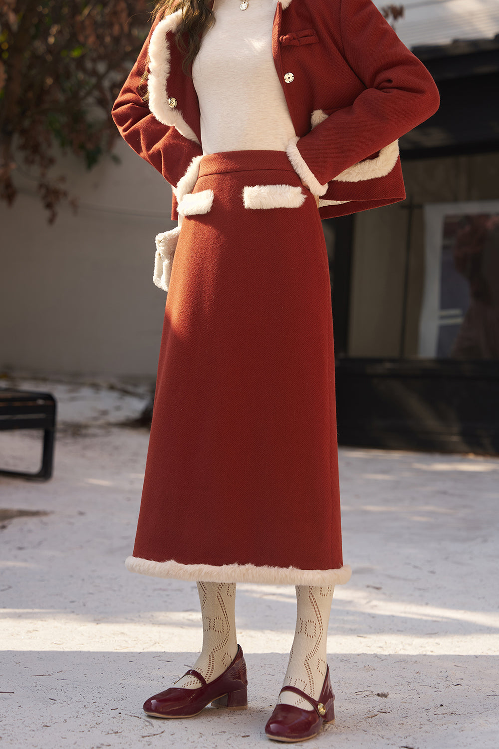 Coat and Skirt Set Separately Sold