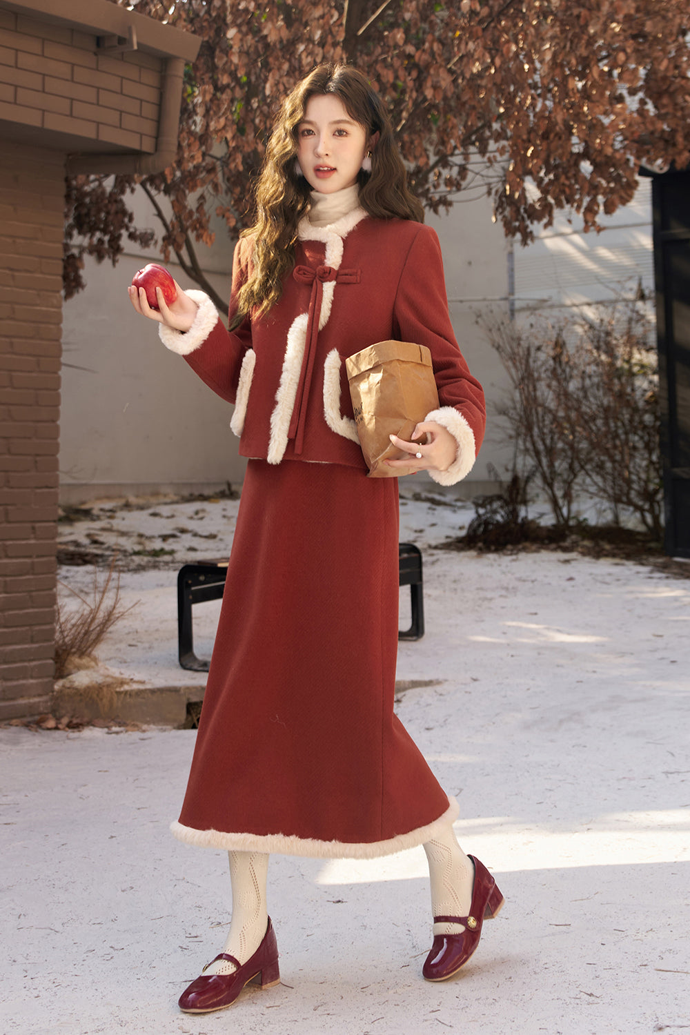Coat and Skirt Set Separately Sold