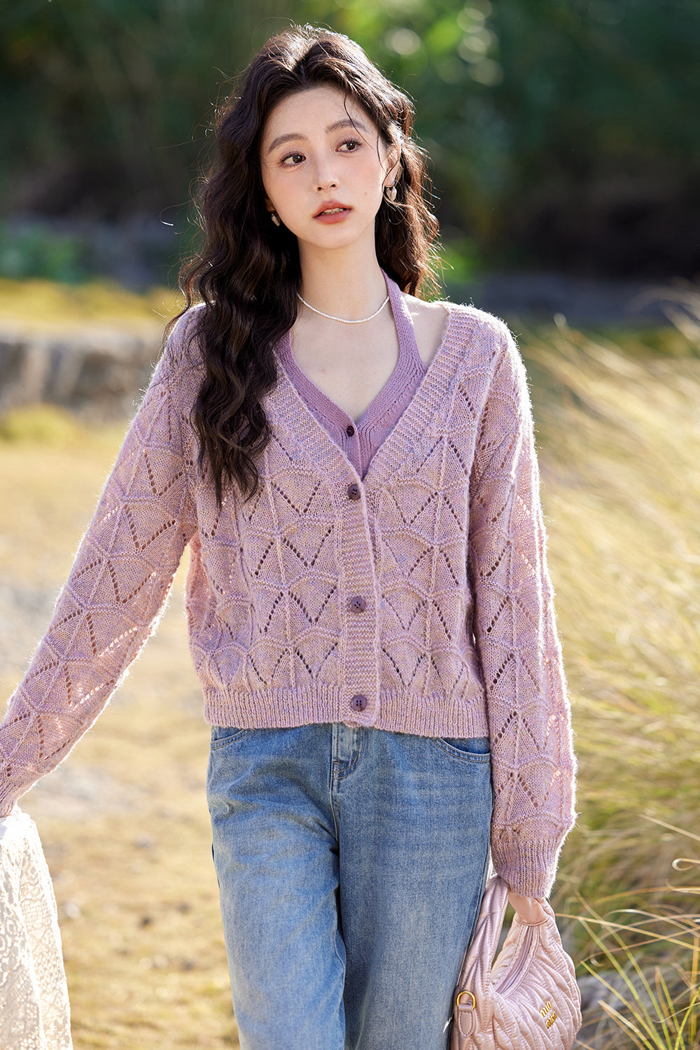 Spaghetti Strap Top and Cardigan Set Separately Sold