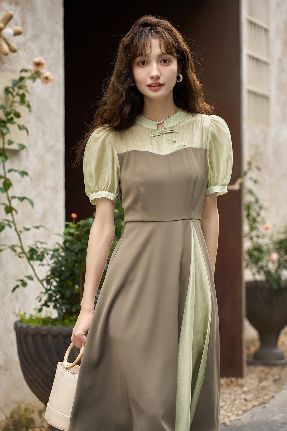 A-line Midi Dress for Women