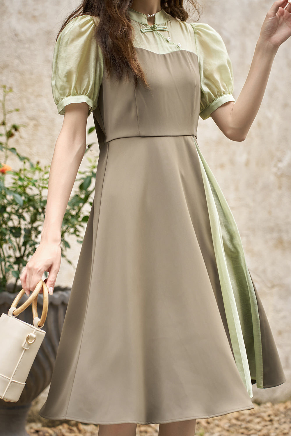A-line Midi Dress for Women