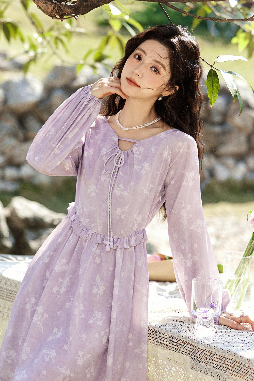 A-line Midi Dress for Women