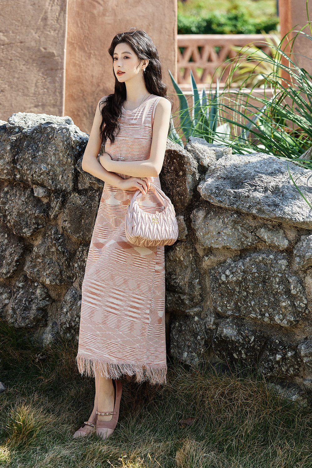 Spaghetti Strap Dress and Coat Set Separately Sold