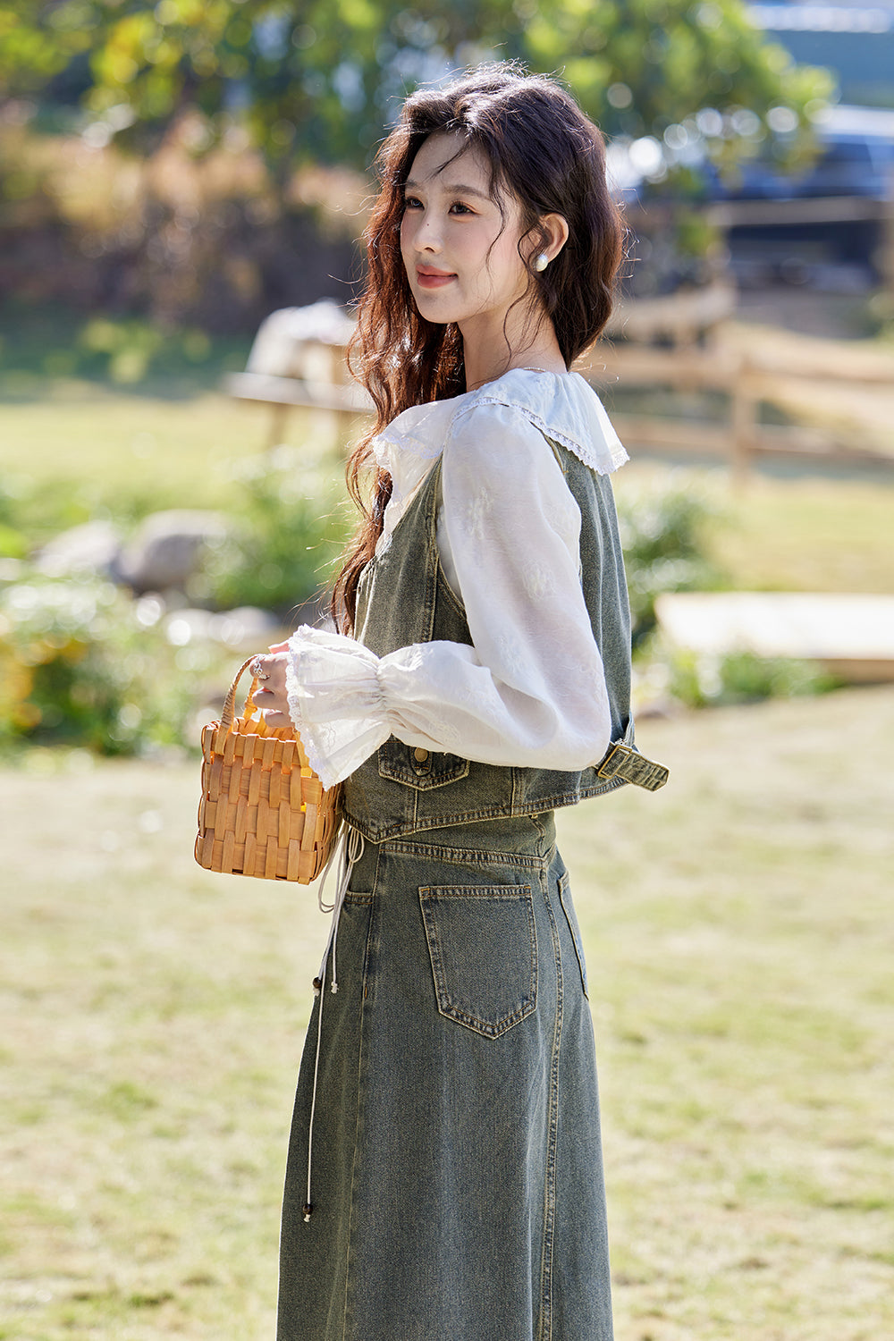 Vest and Skirt Set Separately Sold