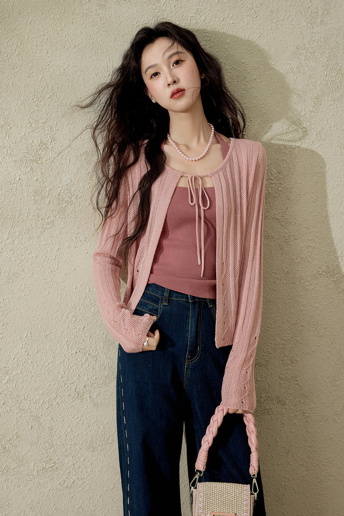 Knit Shirt Suit for Women